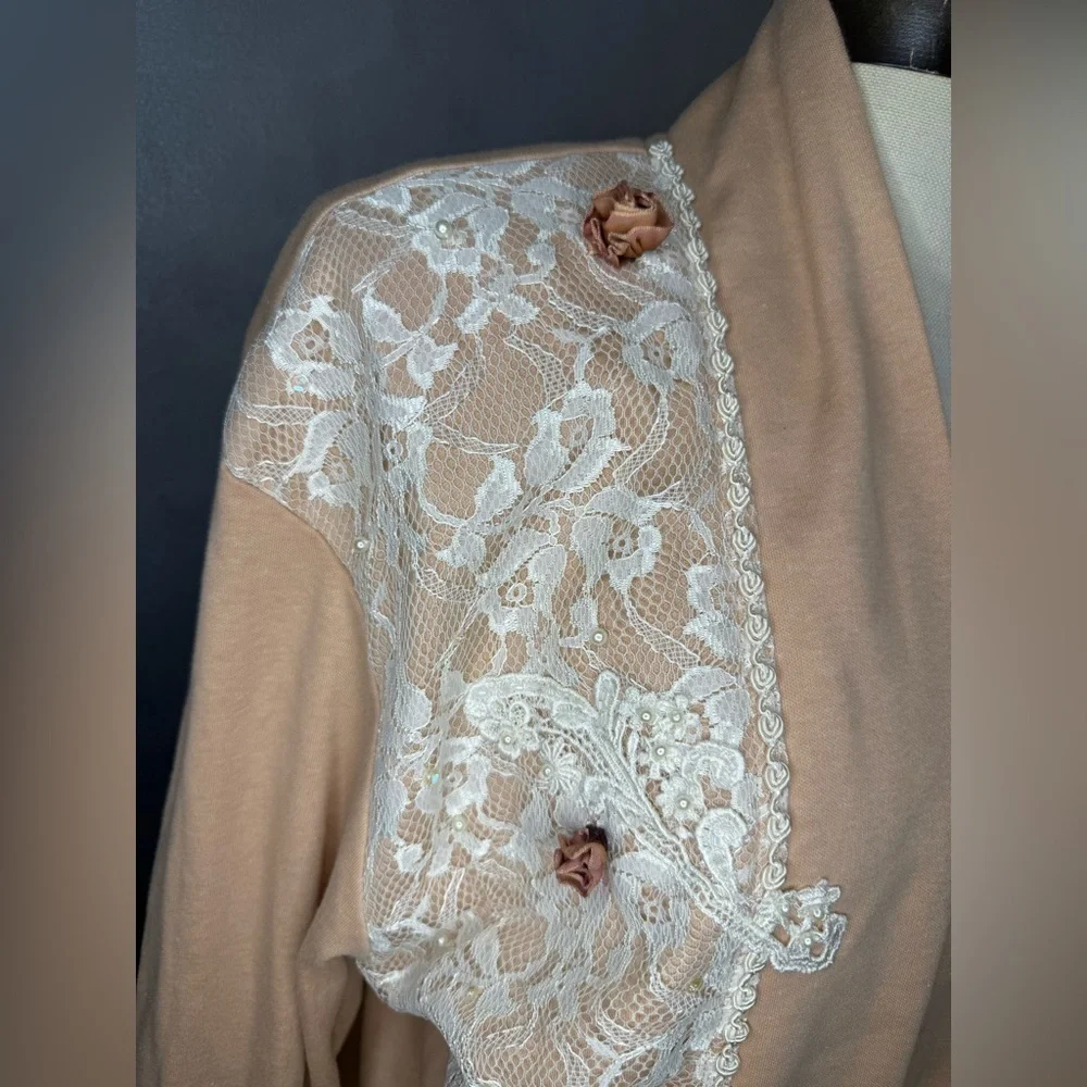 🌸Vintage "Lacy Afternoon" Robe by Shell Kepler - Size M🌸 - Picture 3 of 9
